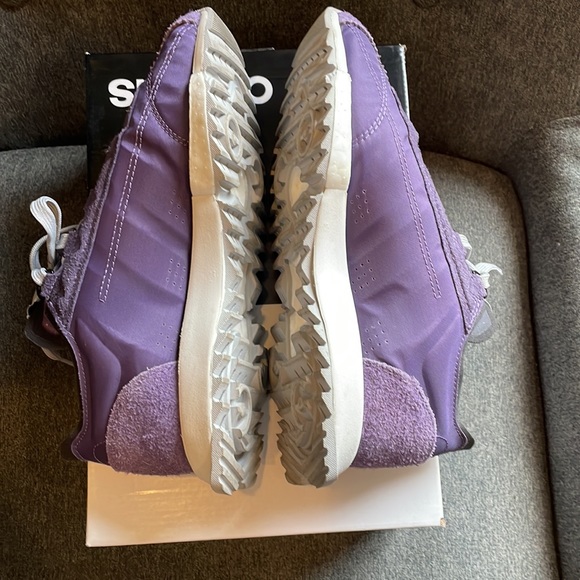 Adidas Tech Purple Crystal White SL 7600 Lifestyle Running Sneaker - Picture 7 of 11